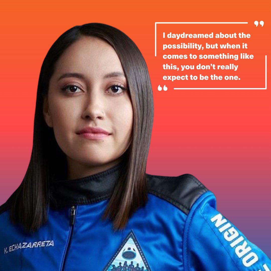 There are no limits to what you can achieve! We're thrilled to honor Hispanic Heritage Month by shining a light on those of Hispanic heritage in STEM fields, like Katya Echazarreta, the first woman born in Mexico to journey to space!
