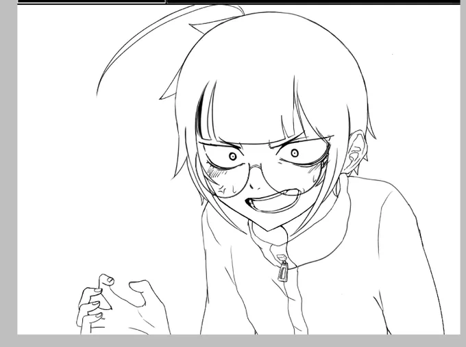 朝4時にボツ漫画の良い感じに描けていたところを供養─ 