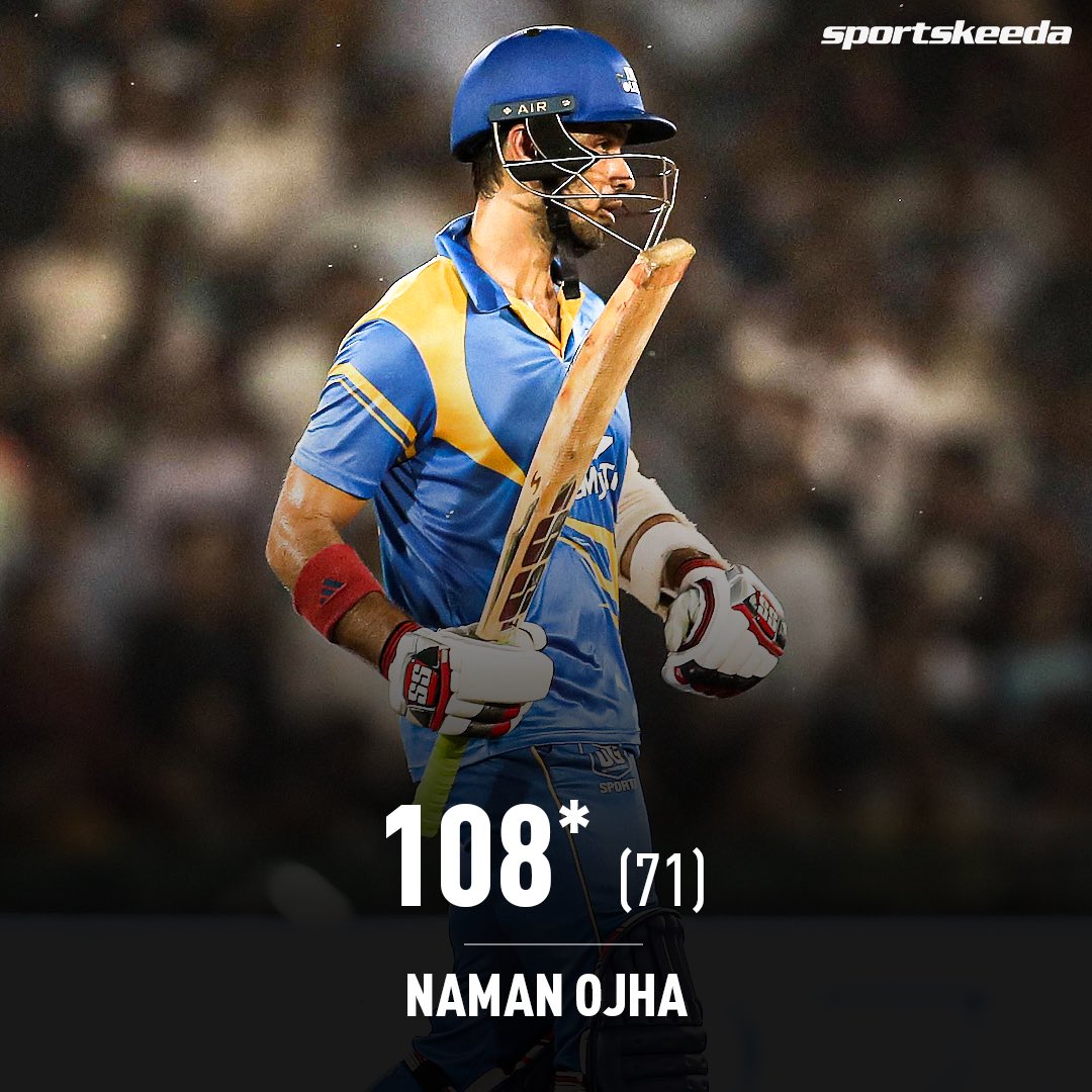 Sportskeeda's tweet photo. Century in the final! 💯
Top, top knock by Naman Ojha! 🔥
📸: Road Safety World Series
#INDLvSLL #RSWS #CricketTwitter https://t.co/opFIbH1PKD