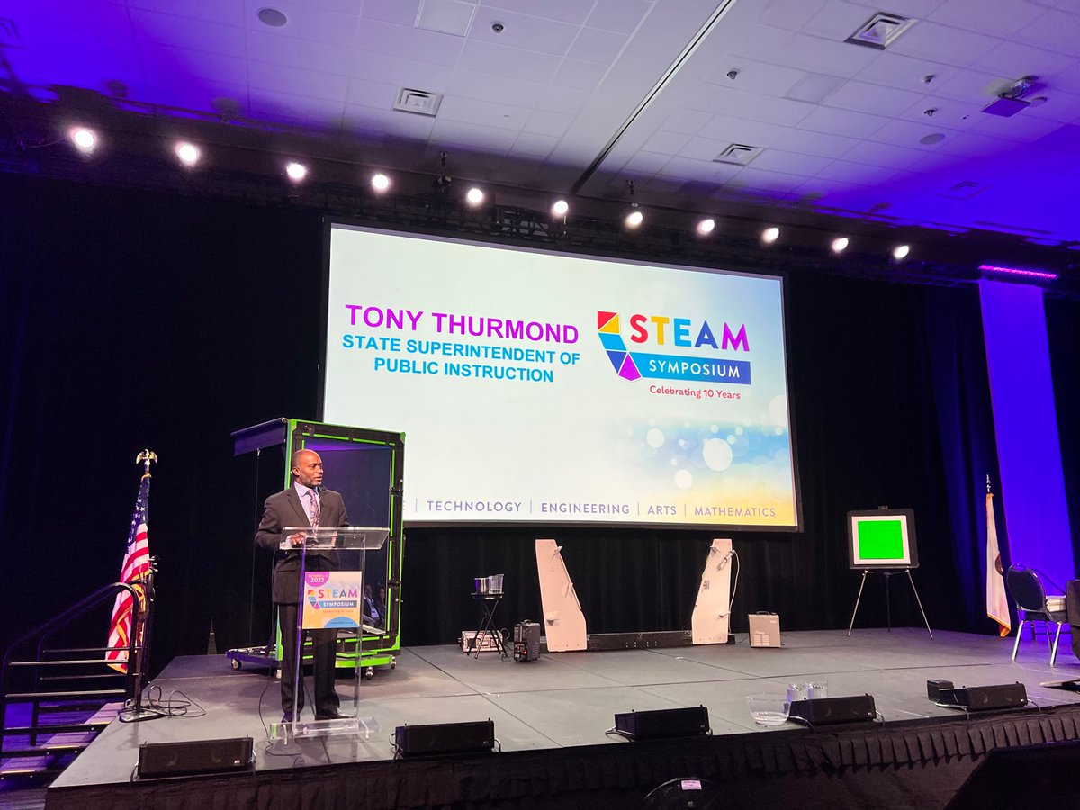 TonyThurmond's tweet image. Great day at our California STEAM Symposium. We are working to make computer science education available for every student. Loved hearing from our students who have learned about engineering, robotics, and writing computer code.