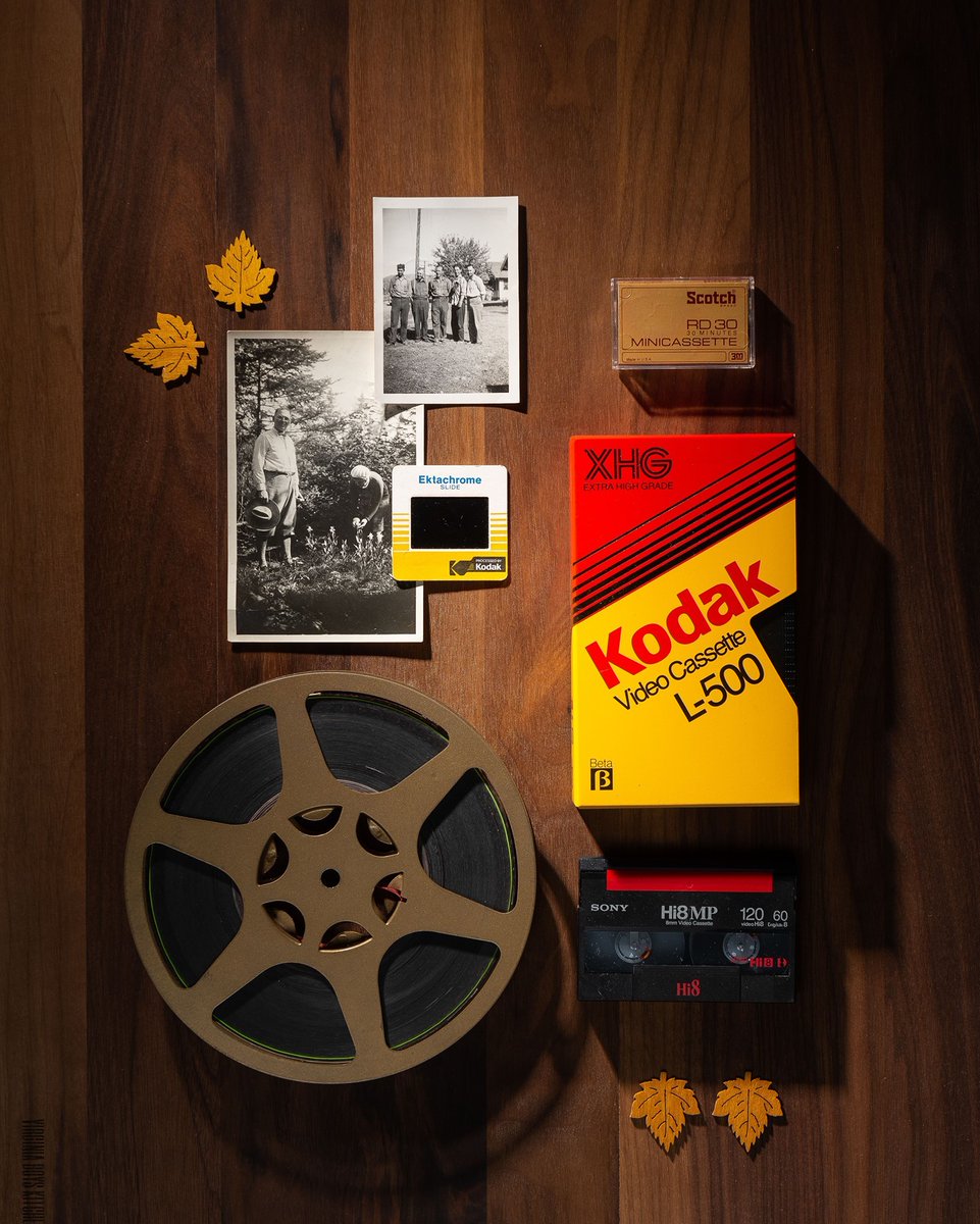 kodakdigitizing's tweet photo. Brace yourselves! Fall is coming and so are fall memories. Get cozy and ready to relive. #RediscoverThePast https://t.co/mzcLO9ag9Q
