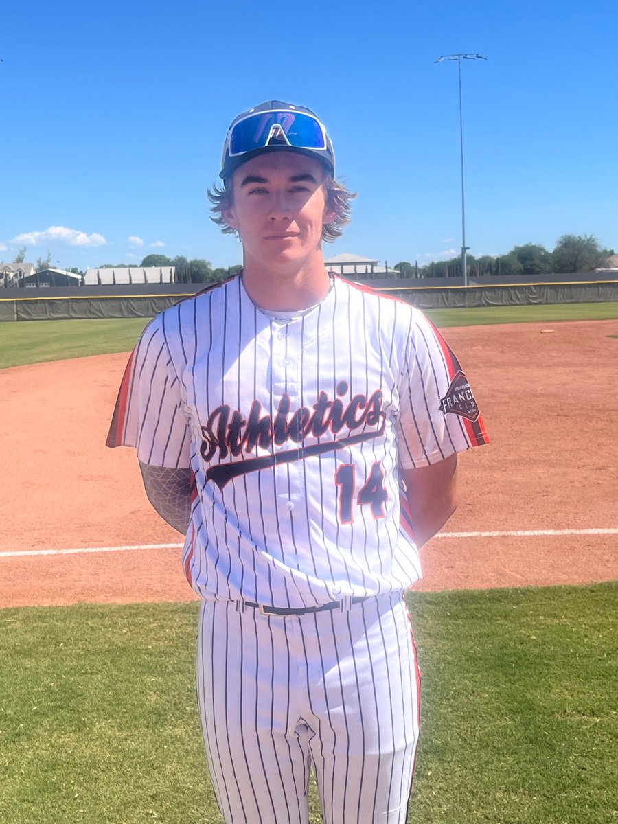 Five Tool Arizona (@fivetoolaz) on Twitter photo F: <a href="/AZ_Athletics/">Marucci Athletics Baseball</a> 2024 Broderick 6, Arizona Aces 5
PoG: <a href="/AgostiniCarson/">Carson Agostini</a> 2B, 2 RBI F: <a href="/AZ_Athletics/">Marucci Athletics Baseball</a> 2024 Broderick 6, Arizona Aces 5
PoG: <a href="/AgostiniCarson/">Carson Agostini</a> 2B, 2 RBI