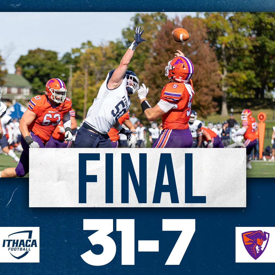 Ithaca Bomber Football tweet media