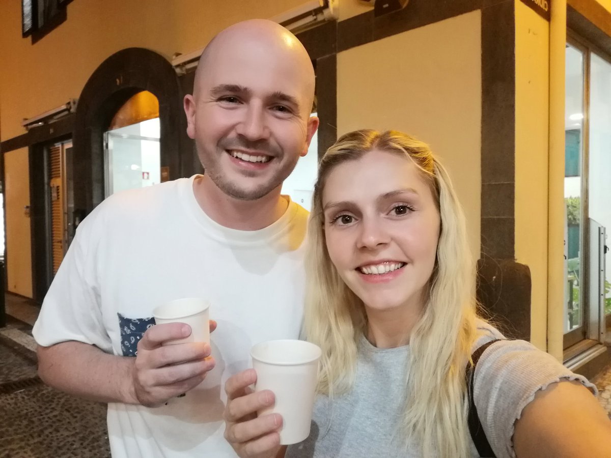 jessica_quayle's tweet photo. A rare non-work related tweet 😜
Away in Madeira (well deserved annual leave for us both) 
11km walk, 18000 steps....😴
Poncha +++ (Google it, its tasty) 
@rickmarshall92

#notcominghome https://t.co/0QFYmZ2aj6