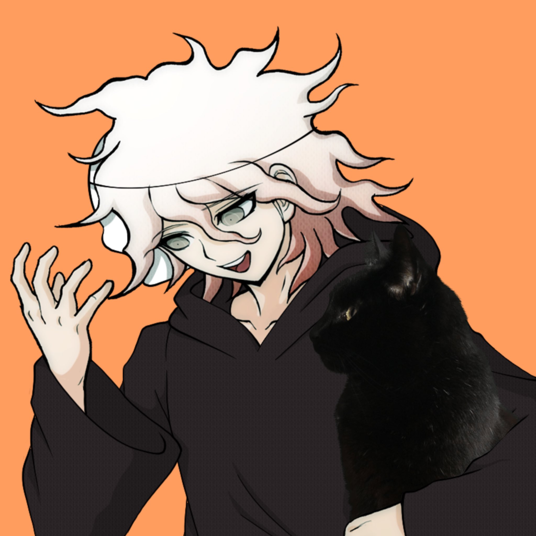 komaeda in places he shouldnt be 🎃 on Twitter "Nagito Komaeda should