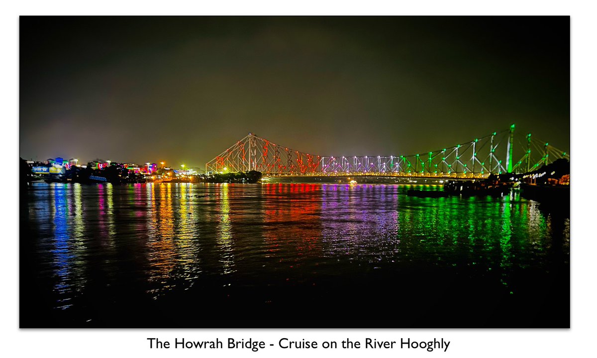 #Howrahbridge Cruise on the River Hooghly 🚢 #ShotOniPhone13Pro