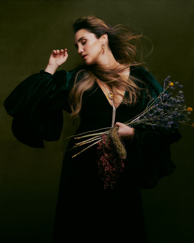 2020_rbd's tweet photo. Dulce María x Grazia 💐 https://t.co/xyhUvN8PRT