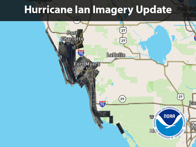 noaaocean's tweet photo. We have just added additional imagery to the viewer. The latest update covers parts of Pine Island, Cape Coral, Belle Meade, Marco Island, and several communities around and including Everglades City. (1/3) https://t.co/yKE4xQzvjI