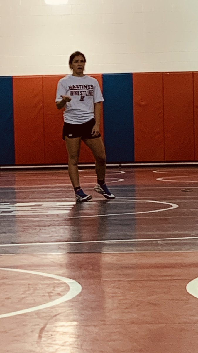 Hastings College Head Coach, Cara Romeike, returns to Texas to speak with the Texas High School Wrestling Coaches Association