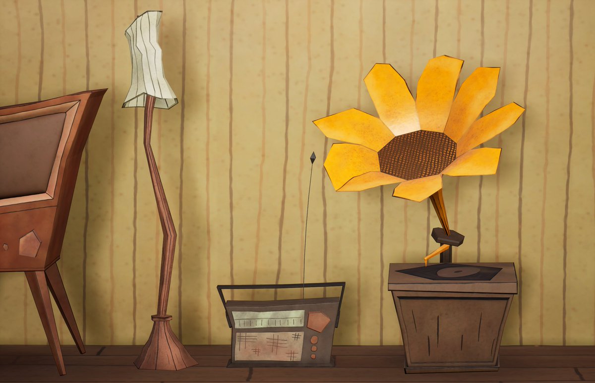 davidbs0496's tweet photo. Fiz esses props no estilo do jogo Hello Neighbor como estudo de modelagem para game e até que ficou bom 😁

#3Dart #3dmodeling #gameart #Maya #SubstancePainter #Unreal4 https://t.co/l6Fxue1IXR