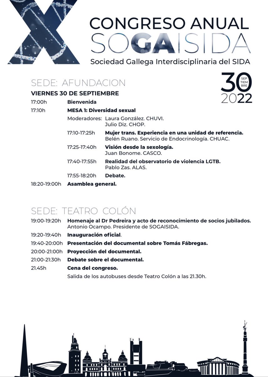sogaisida's tweet photo. Viernes 30 de septiembre y sábado 01 de octubre tuvo lugar el X Congreso de SOGAISIDA. Desde la sociedad solo podemos dar las gracias por vuestra asistencia, colaboración, interés y charlas tan interesantes ¡nos vemos pronto amigos! https://t.co/yW1GpSxK3z