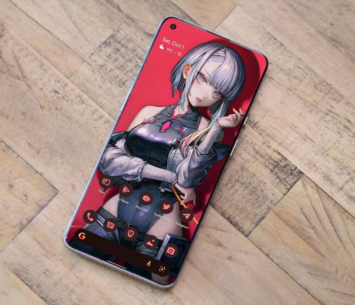 debugtiger's tweet photo. #OnePlus9Pro #SparkOS #Android12
#Lucy #Cyberpunk_Edgerunners https://t.co/69zcy5CfXV