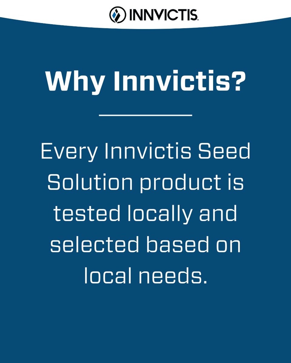Innvictis's tweet photo. Why Innvicts? 👀 Targeted Selection: Every single Innvictis Seed Solution product is tested locally and selected based on local needs.
Learn more about how Innvictis can be the solution you've been looking for at 🔗 https://t.co/HxXyDPSFTD
.
#innvictis #seedprotection https://t.co/oTh3j01xdf