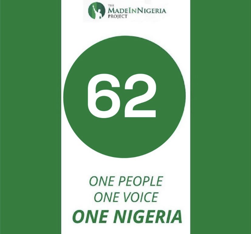 MadeInNigeria_'s tweet photo. Oh God of creation, direct our noble course. Guide our leaders right Help our youth the truth to know. In love and honesty to grow, and living just and true. Great lofty heights attain, to build a nation where peace and justice shall reign.

Happy Independence Day Nigeria! https://t.co/nC0NhknVuP