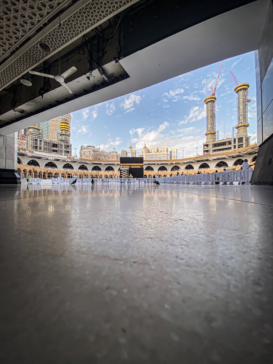 visitalharamain's tweet photo. 🕋📸 LA MOSQUÉE SACRÉE https://t.co/iKX42gfejN