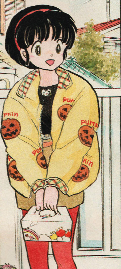 Thinking about this perfect jacket Akane wears in Ranma 1/2 &amp; wishing it was a real thing that I owned.