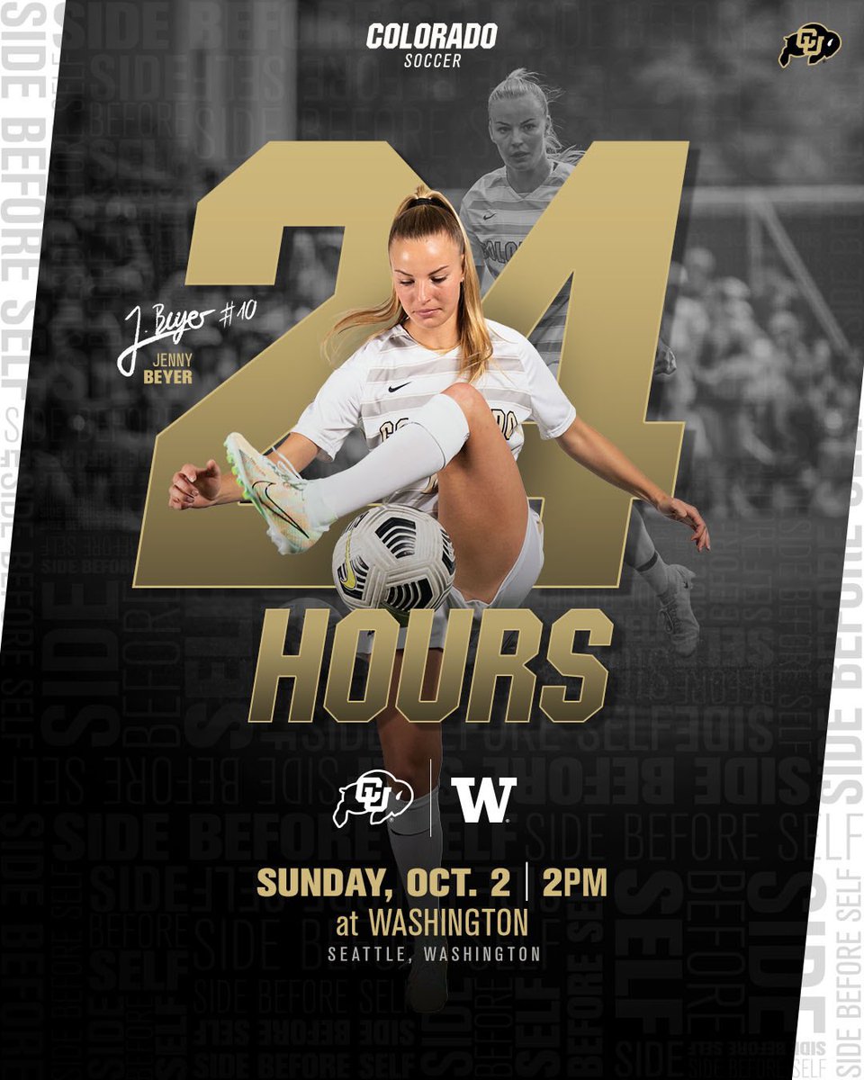 Tick…Tick…Tick 

#SideBeforeSelf // #GoBuffs