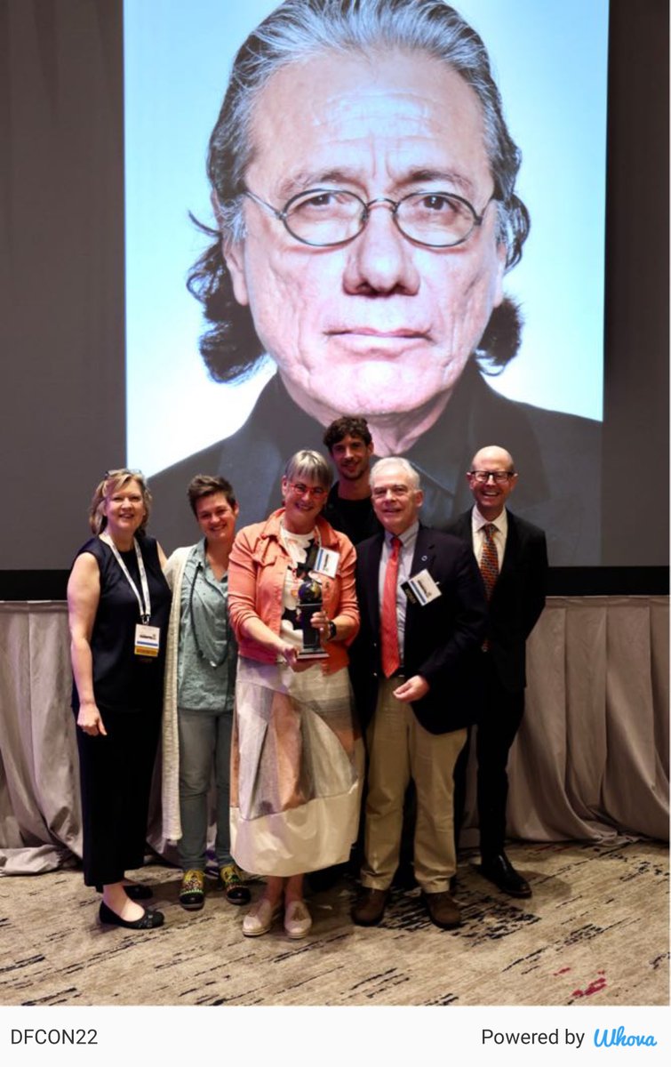 DGArmstrong's tweet photo. The Edward James Olmos Award for Limb Preservation 2022 #DFCON22 #ActAgainstAmputation #DiabeticFoot #ALPSlimb via Whova event app https://t.co/CKW5uxtRka https://t.co/al7GF0Q1wS