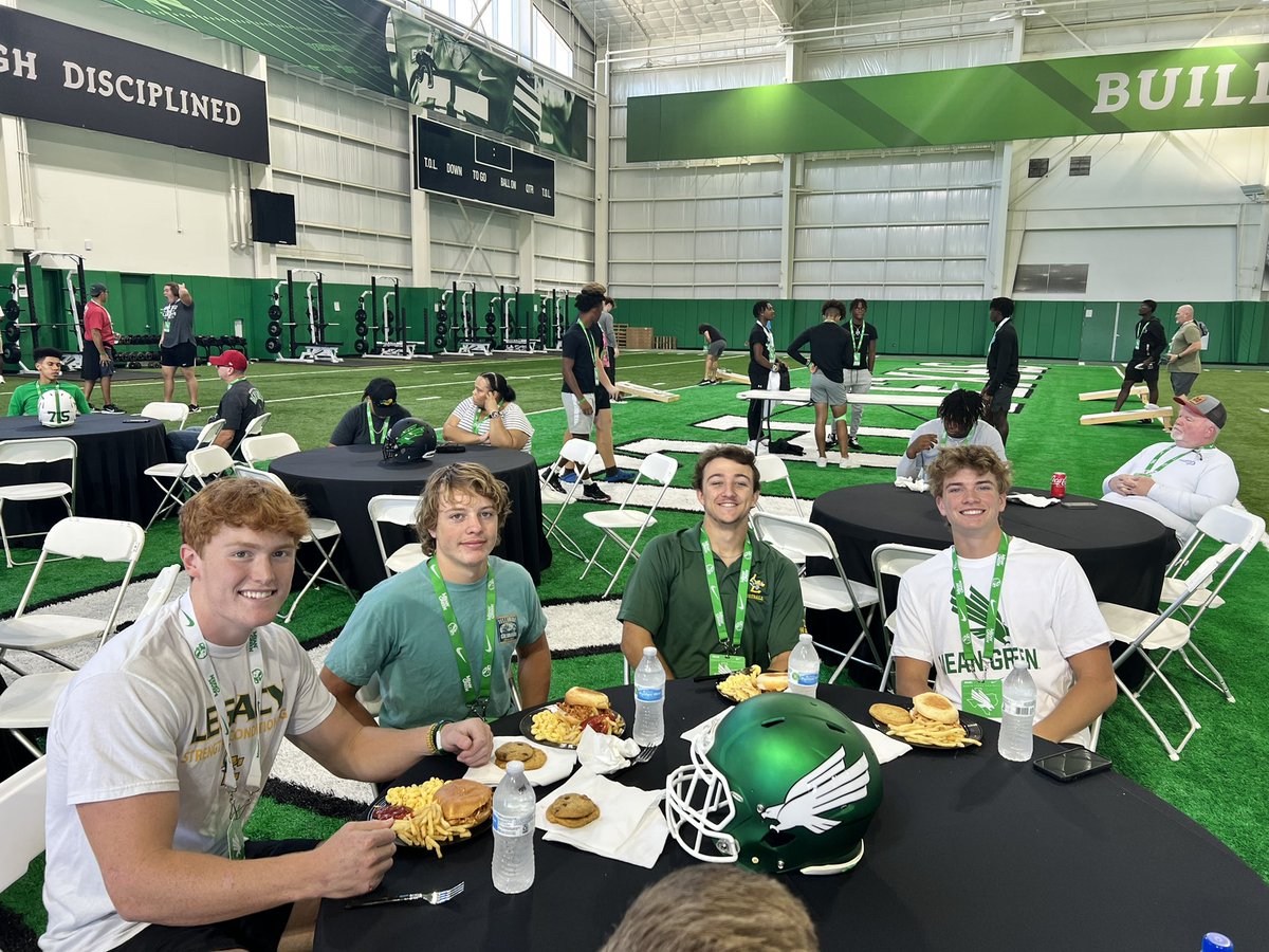 Kolt Peavey (@coach_peavey) on Twitter photo Thank you <a href="/MeanGreenFB/">UNT Football</a> for recruiting some of our guys today!
#GMG #MeanGreen #UNT <a href="/QuinnShanbour/">Coach Q</a> <a href="/SethLittrell/">Seth Littrell</a> Thank you <a href="/MeanGreenFB/">UNT Football</a> for recruiting some of our guys today!
#GMG #MeanGreen #UNT <a href="/QuinnShanbour/">Coach Q</a> <a href="/SethLittrell/">Seth Littrell</a>