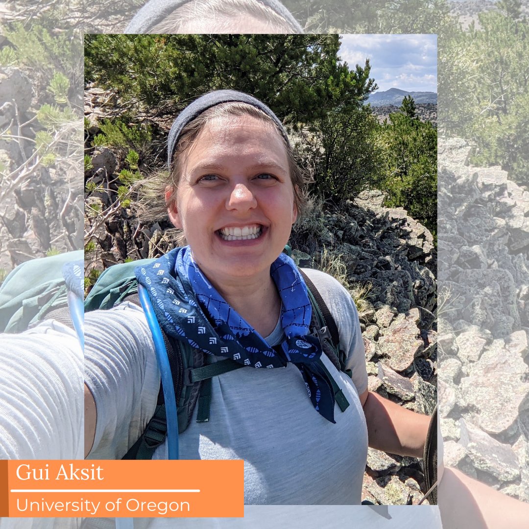 AGUvgp's tweet photo. Meet Gui Aksit  She/They, @guiologist a Ph.D. student at University of Oregon. Her research focuses on silicic dike propagation at the eroded Summer Coon volcano in Colorado. She studies the physical properties preserved in chilled dike margins https://t.co/k3yHjxVakH