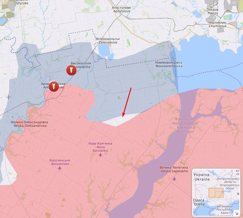 MonitorConflict's tweet photo. Reports from both sides that Ukrainian Forces have started offencive operation in #Kherson Direction. No details yet. #ukrainecounteroffencive https://t.co/dXc3Fu5AGV