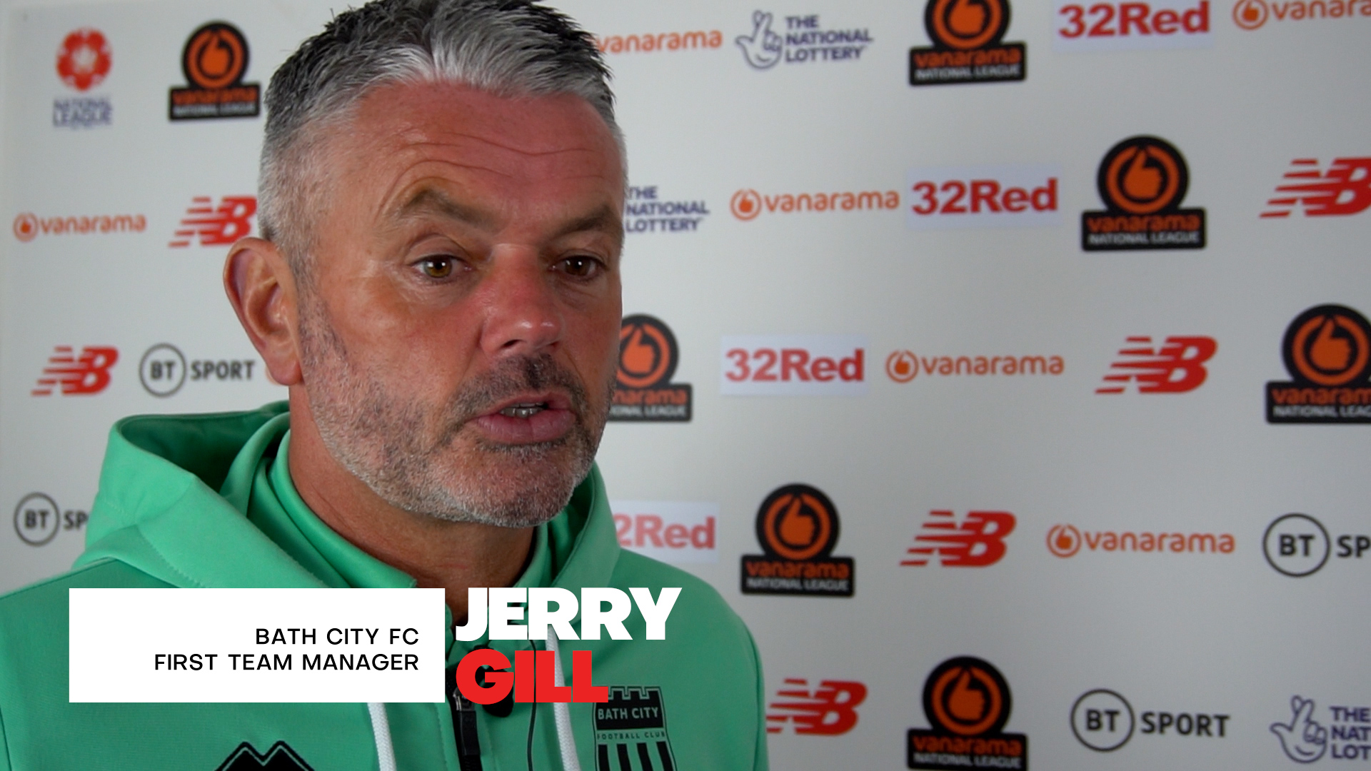 Bath City FC on Twitter: "📺 | 𝗥𝗘𝗔𝗖𝗧𝗜𝗢𝗡 City manager Jerry Gill ...