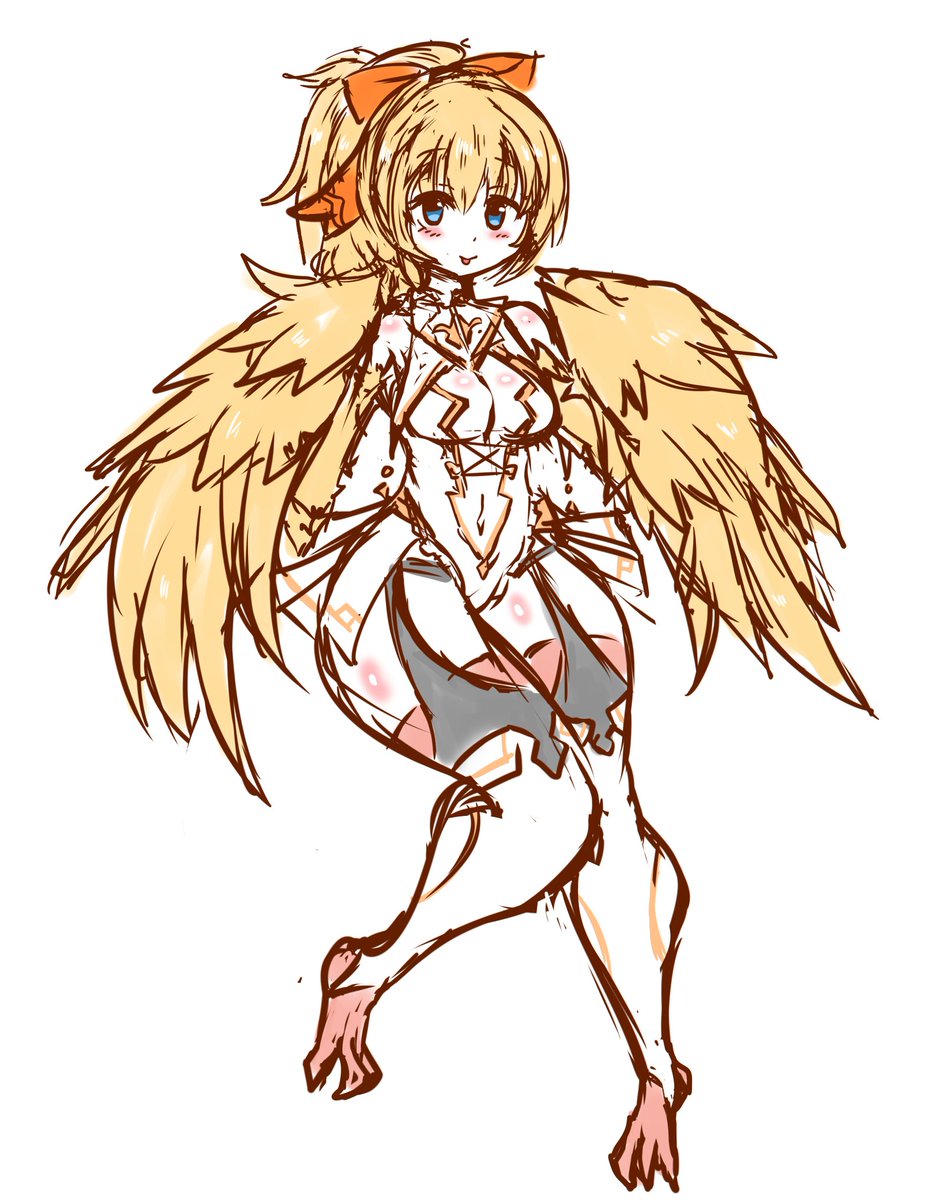 ラクガキしてみた
ハーピー好きには誰かわかるんじゃないっすかね 