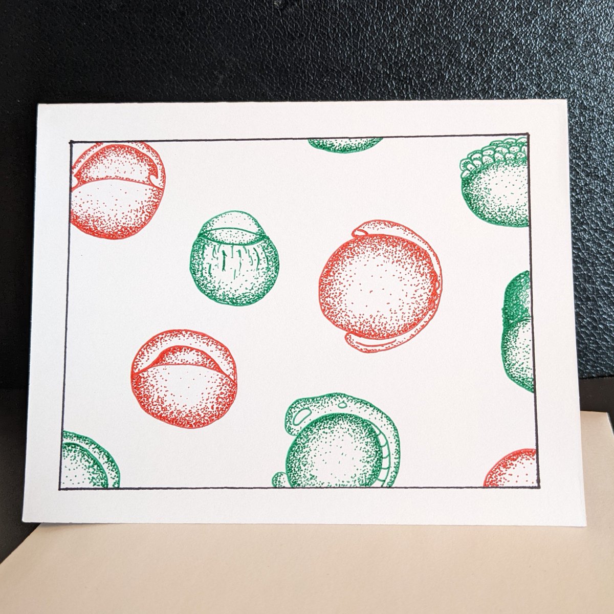 ErfaniVida's tweet photo. #zebrafish meet #pointillism 

They remind me of GFP &amp; RFP positive embryos 

#etsyshop https://t.co/W8BoIY1tsM