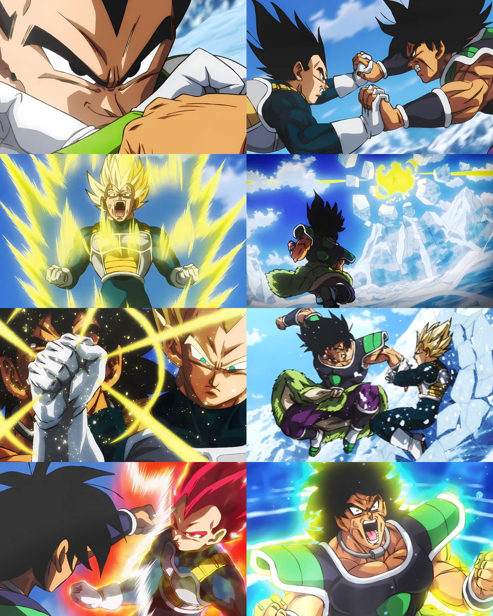 Vegeta vs broly : r/Dragonballsuper