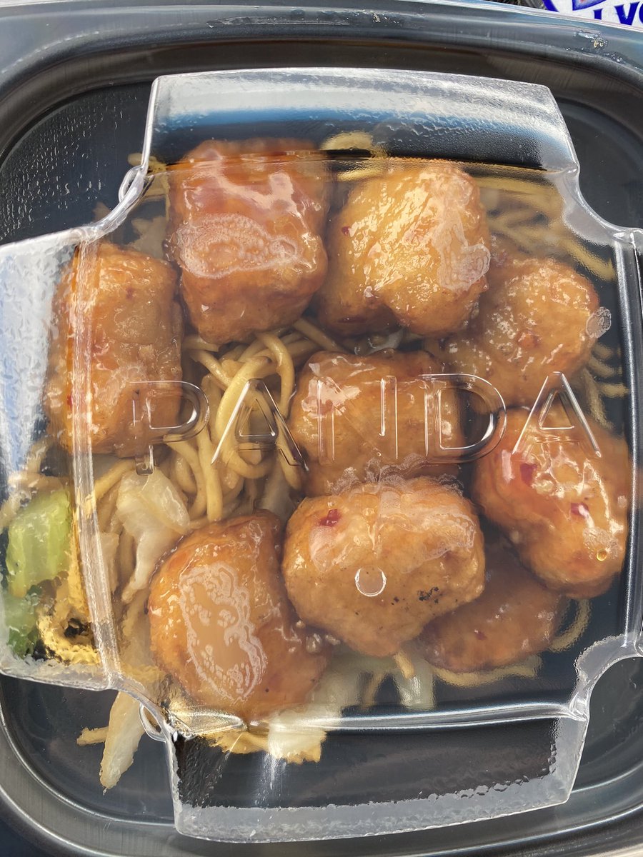 davidspruell's tweet photo. I would like to send a big #Thankyou to @PandaExpress for the Orange #BeyondChicken on your menu.  Let’s just go ahead and put it on the permanent menu, ok! #Vegan #Awesome https://t.co/glBnhRoMJ4