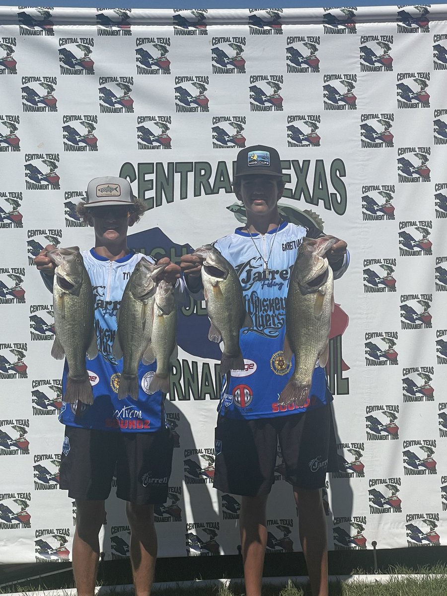 TylerHowe05's tweet image. Third place on lake limestone, finished with 17.24.