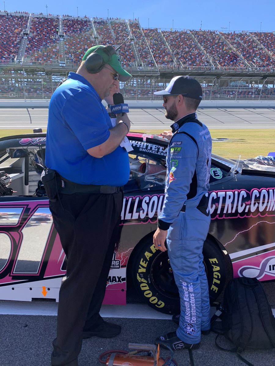 NXSinsider's tweet photo. Time for @XfinityRacing racing at @TALLADEGA❤️
The @AllSouthElectr1 5️⃣1️⃣ is lined up & ready to go!
@JClements51 / @TeamChevy
#NASCARPlayoffs / #roundof12
#sparks300 / #nascardoubleheader https://t.co/tss1xZE0S4