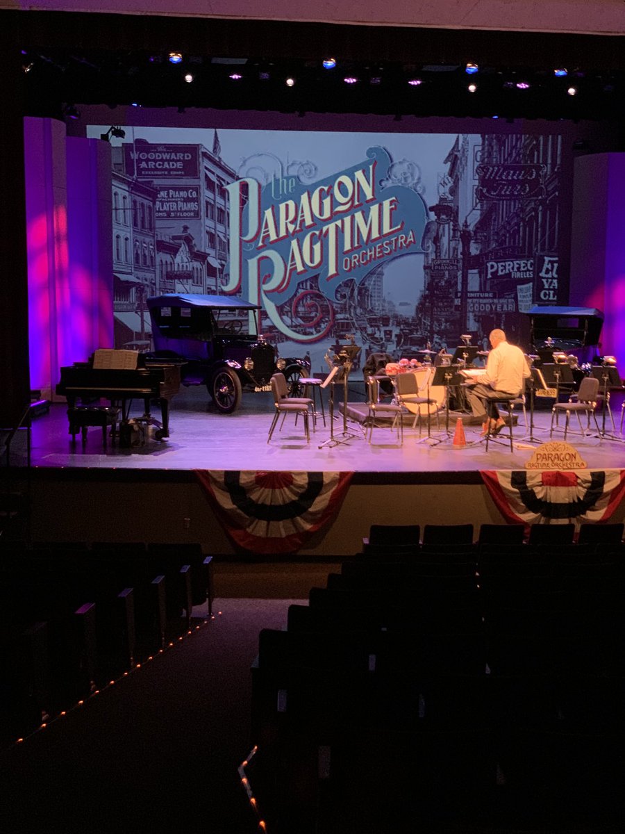 CivicHallPAC's tweet photo. Don’t miss the Paragon Ragtime Orchestra tonight at 7:30pm here at Civic Hall PAC. https://t.co/RBfYQtYb1h