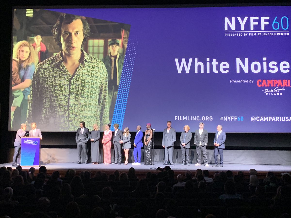 SarahsBackstage's tweet photo. 🎬About last night in New York City! @whitenoisefilm @netflix @CriticsChoice New York Film Festival screens "White Noise" director-writer Noah Baumbach knocks it out of the house! Awesome Film! Greta Gerwig, Adam Driver And Don Cheadle  star. #shawnedwards #natashagargiulo https://t.co/IVKeWuvCR7