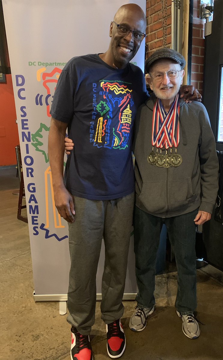 WorldRecordBall's tweet photo. Great turn out for our closing ceremony for @DCDPR #DCSeniorGames. Now it’s on to Pittsburgh for @SeniorGames1 to defend our title. Let’s go! https://t.co/ozFL9fOrKC