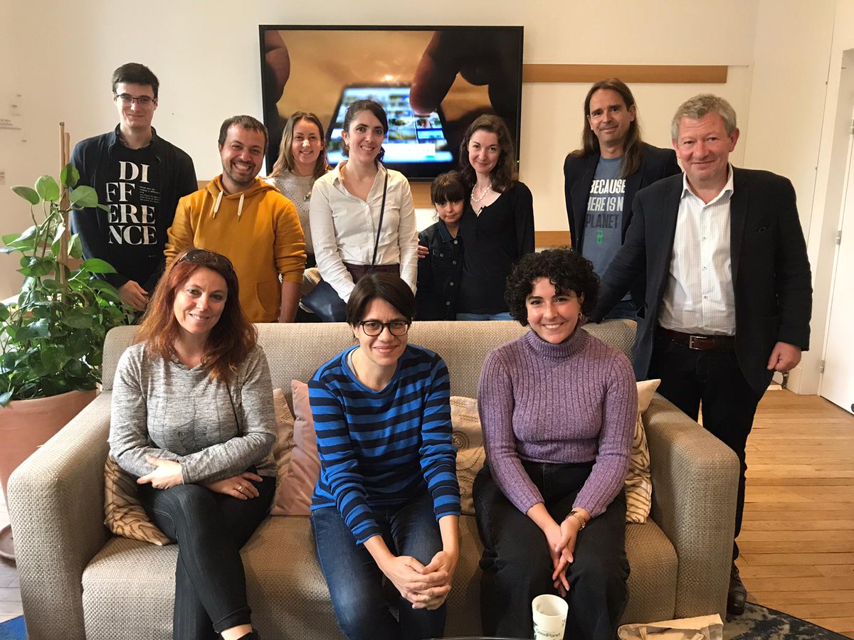 Thé en bonne compagnie avec Maud Lelièvre, Présidente de l' @UICNfrance. Échanges sur le rôle de l'#UICN, ses actions, les obstacles auxquels il est confronté #FondationGoodPlanet #nature #forcessauvages #rencontre