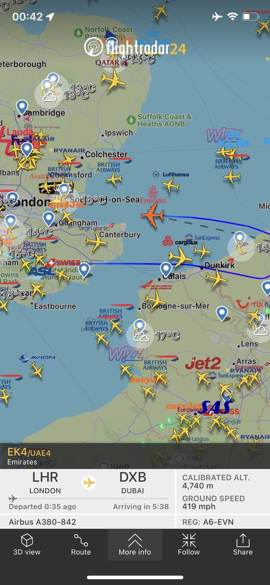 m_semani's tweet photo. @emirates @EmiratesSupport @HeathrowAirport what’s the status off EK4 turning back mid flight? #ek4 #ek04 https://t.co/ZUlnNhqRa6