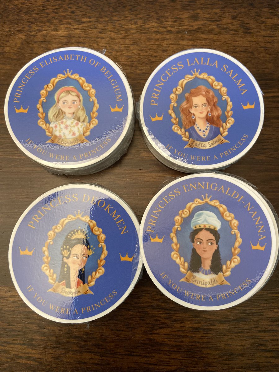 Want an uplifting picture book? I'm giving away 4 collectible stickers & a signed copy of my new nonfiction book, IF YOU WERE A PRINCESS (S&S)! Follow/RT by 10/17 (U.S. only); for extra entry, tell me your favorite princess #giveaway #PictureBooks #teachersoftwitter #librarians