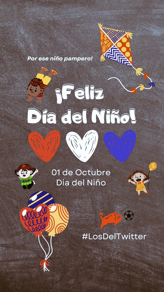 #FelizDiaDelNiño 🔴⚪️🔵