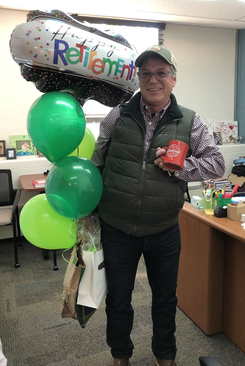 I’m wishing you the happiest of retirements <a href="/MichaelKOBrien3/">Michael K O'Brien</a>! Your attitude is contagious and you spread laughter wherever you go. I will miss seeing you every day but I look forward to hearing about your new adventures!