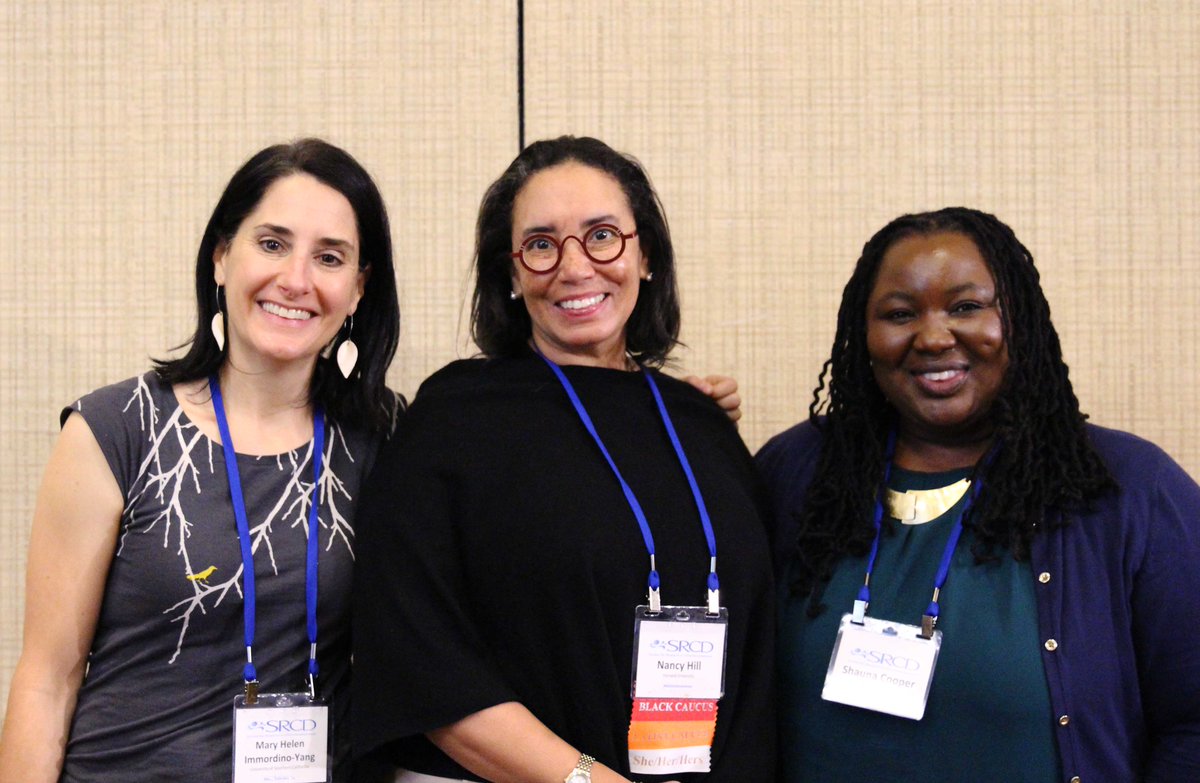 SRCDtweets's tweet photo. Thank you to our meeting organizers Mary Helen Immordino-Yang and @DrShaunaCooper, and SRCD President @ProfNancyHill, for a great meeting! We hope you had an immersive and invaluable experience at #HolisticDevScience. Safe travels! https://t.co/TwHUVTtdzS