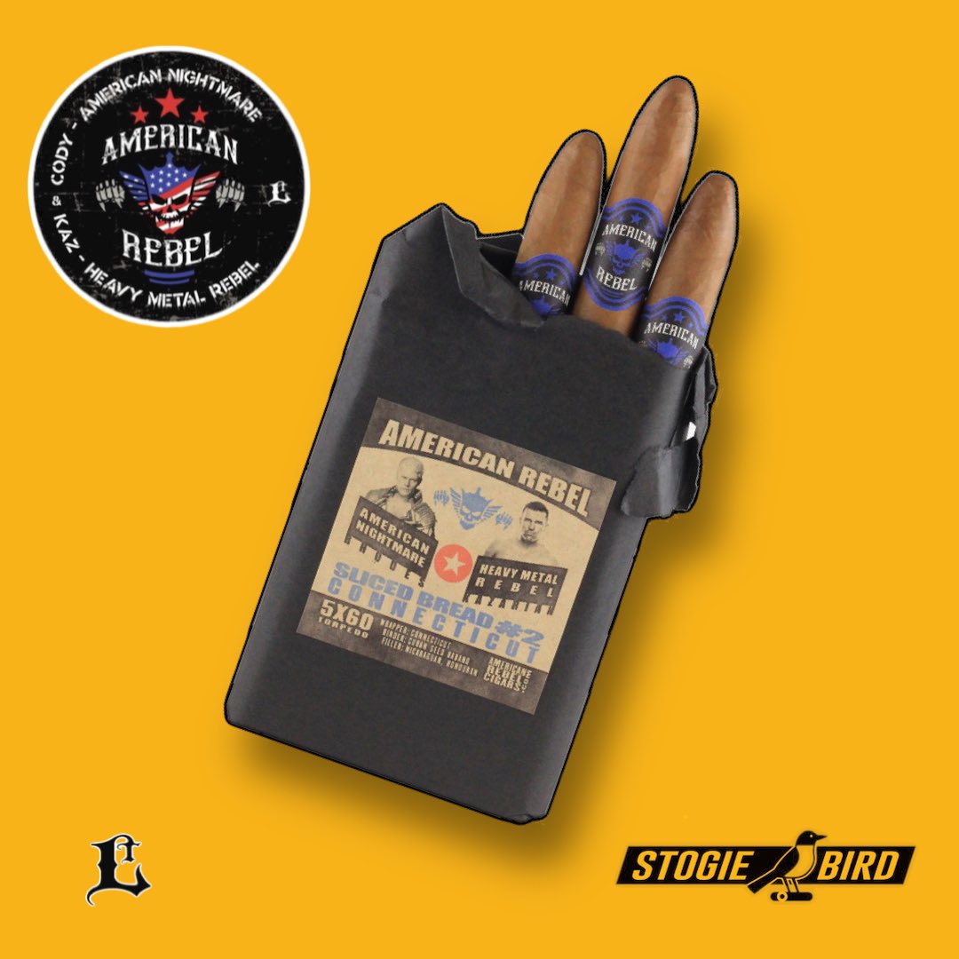 CigarsRebel's tweet photo. It’s Sharing Saturday! That means share a cigar with your best bud and share this post so more of your friends learn about the best damn cigars in the industry! Spread the word Rebel Rousers!We are THE Wrestling CigAR Company! #sharethis #wrestling #cigars #sharingsaturday https://t.co/CHKlx2BZbH