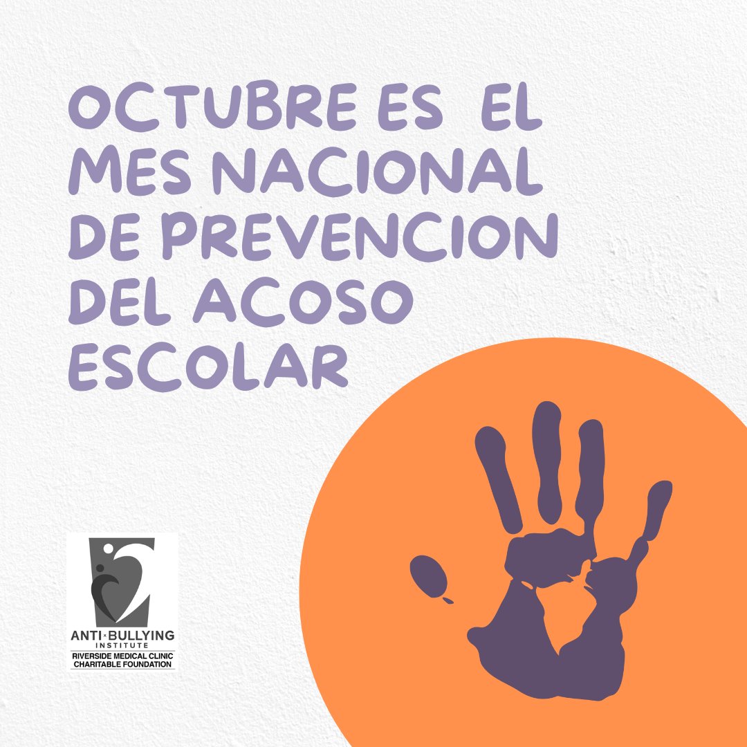 ABI_Bullying's tweet photo. Today is the first day of National Bullying Prevention Month. Make sure you are doing your part to stop bullying! 🧡
Hoy es el primer dia del Mes Nacional de Prevencion del Acoso Escolar. ¡Asegurate de hacer tu parte para combatir el acoso! 💜
#FallIntoKindness #NBPM https://t.co/Y5tACgJQyD