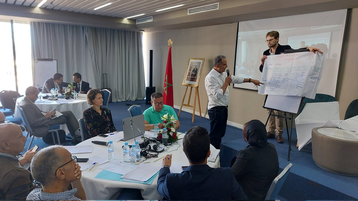 AIvcevic's tweet photo. The diagnostic workshop of the #coastal plan of the TTA region was successfully held in Tangier. Presentations, debates, #participatory Climagine workshop brought together more than 80 local stakeholders, promoting #ICZM values and working for a #sustainable future. #MedProgramme https://t.co/T3CUgLQHBH
