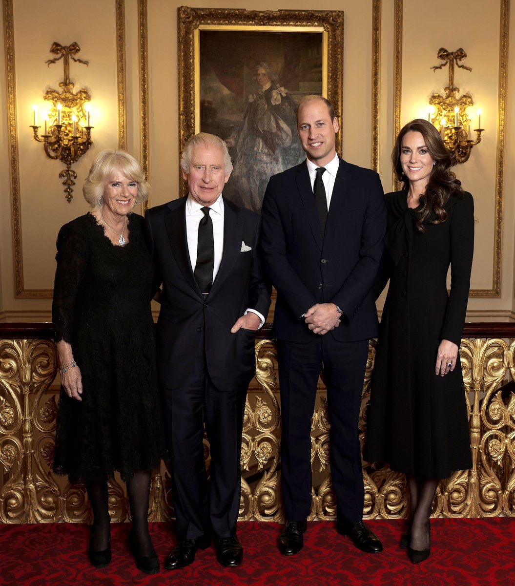 📸 Their Majesties The King and The Queen Consort with Their Royal Highnesses The Prince and Princess of Wales.

Taken at Buckingham Palace on 18th September by <a href="/ChrisJack_Getty/">Chris Jackson</a> .