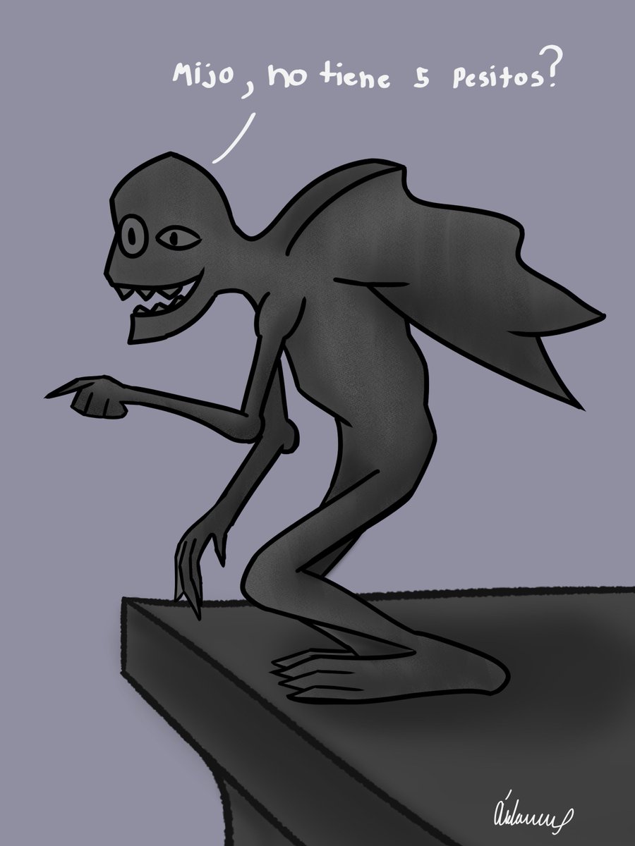 #Inktober dia 1. Primera vez que me sumo al reto xD