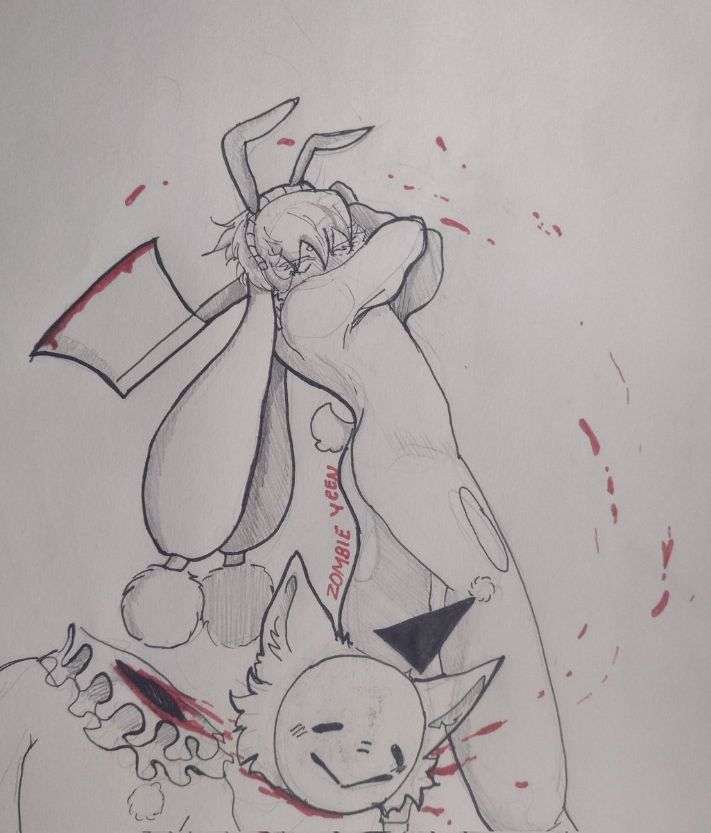 Zombie_Yeen's tweet photo. #diagoretober2022 Day 1

I'm going to be doing traditional artwork for this #GoreTober2022 ! Hurricane Ian has caused my power to go out and I'm not sure when it'll turn back on. I plan to still participate 💜 https://t.co/mWgTbBfegy
