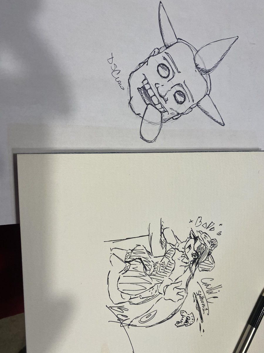 thedsclaw's tweet photo. INKTOBER WITH MY KIDDO!!! Yaaass!! https://t.co/IK971ZPrHB