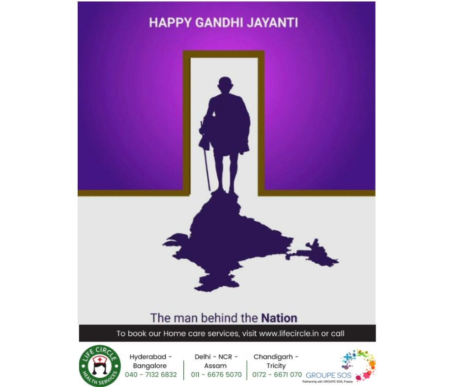 LifeCircleSrSer's tweet photo. A tribute to Mahatma Gandhi on his 153rd birth anniversary, One of the most prominent leaders in India's independence movement.
#gandhijayanti #gandhijayantispecial #gandhi #mahatmagandhi #bapuji #bapu #mahatma_gandhi #mahatmagandhiji #mahatma_gandhi #mahatmagandhiji https://t.co/PdbULSNHAk