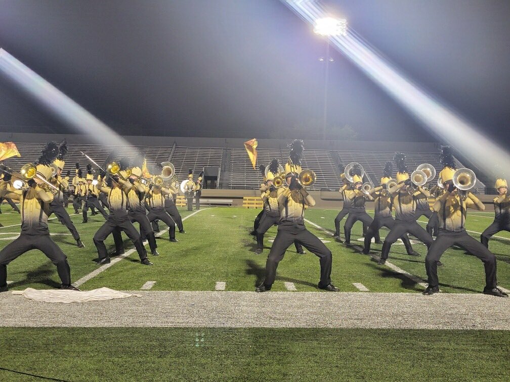 HEBMarching's tweet photo. Byron Nelson had an excellent finals run! Amazing job Byron Nelson! https://t.co/e1Tty8rFRt